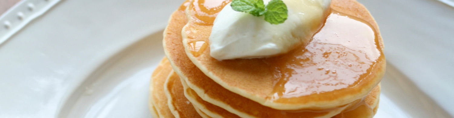 パンケーキにあうはちみつ