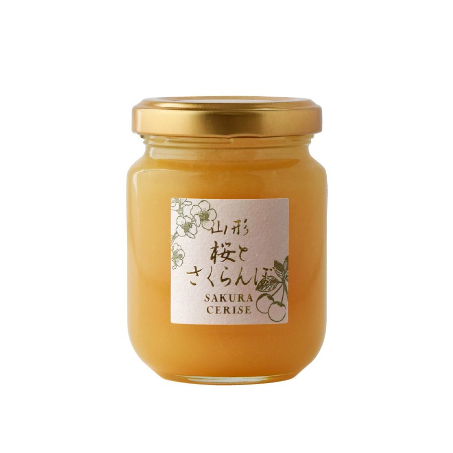 Yamagata Sakura and Cherry Honey 125g