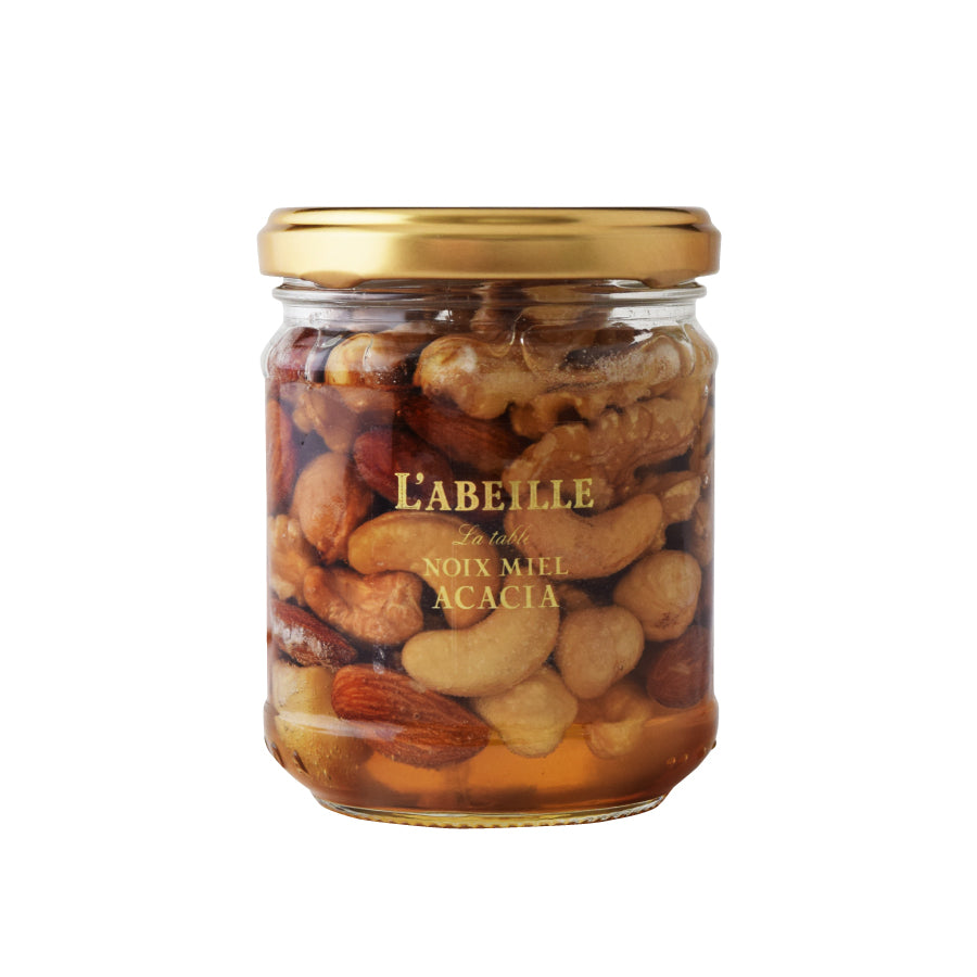 はちみつナッツ（ブルガリア産 アカシア使用） 200g – L'ABEILLE