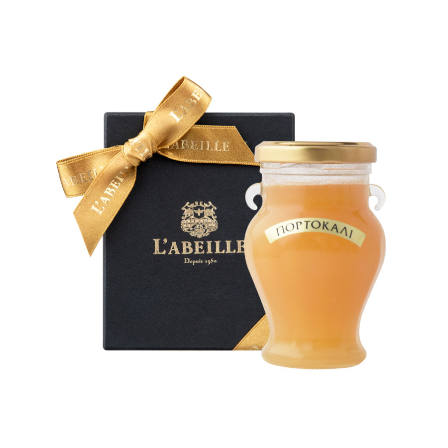 ラベイユWEB限定】はちみつBOX付き (ギリシャ産オレンジ) – L'ABEILLE