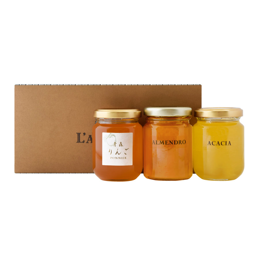 【秋の贈り物】はちみつ ギフトトリオ