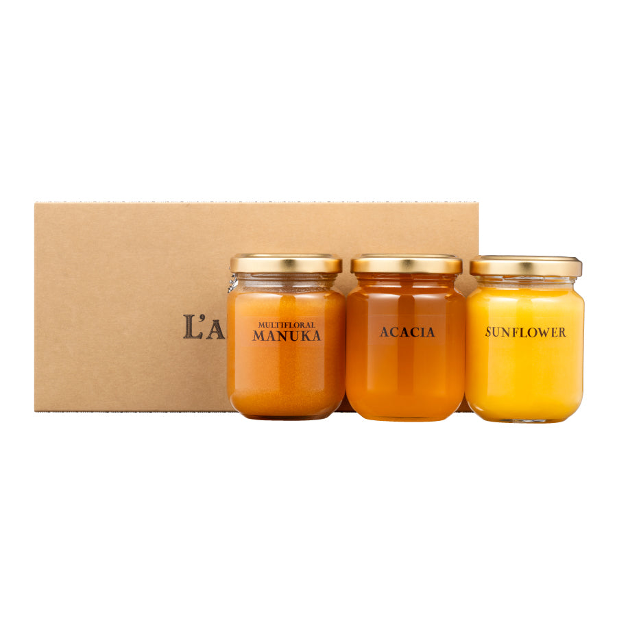 マヌカはちみつギフト (トリオ) – L'ABEILLE ONLINE SHOP