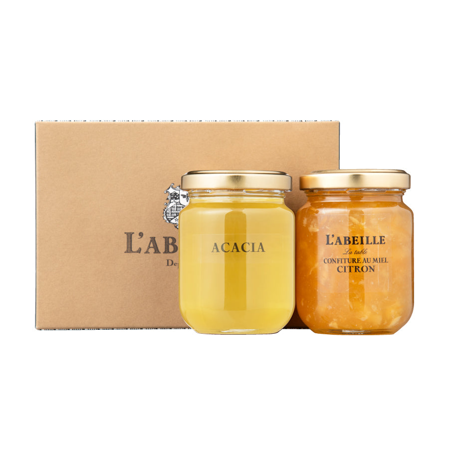 はちみつコンフィチュールギフト デュオ – L'ABEILLE ONLINE SHOP