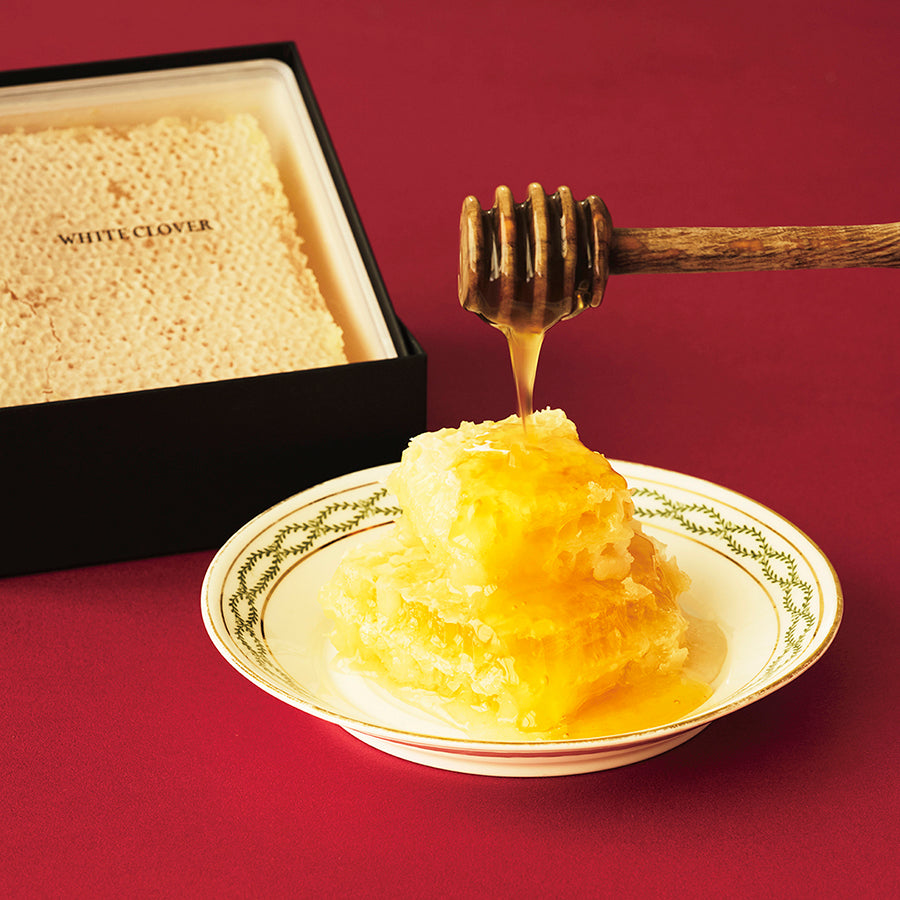 ニュージーランド コムハニー（ホワイトクローバー）　巣蜜 340g