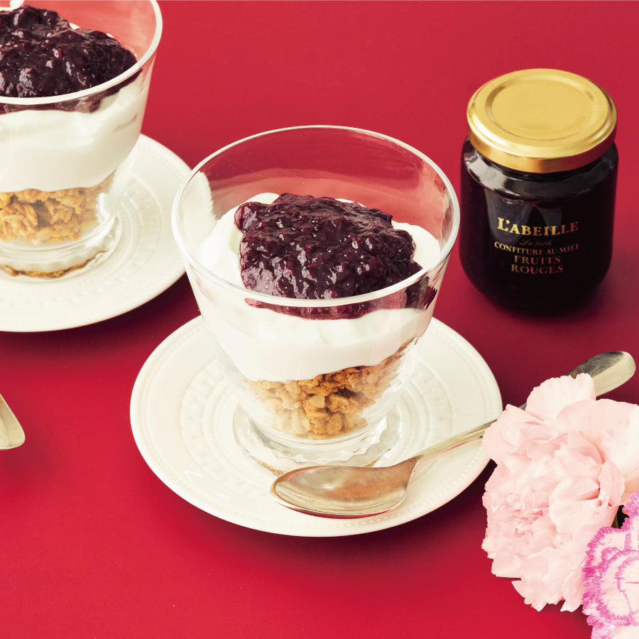 ＜季節限定＞はちみつコンフィチュール 3種のベリー 110g（ブルガリア アカシア使用)