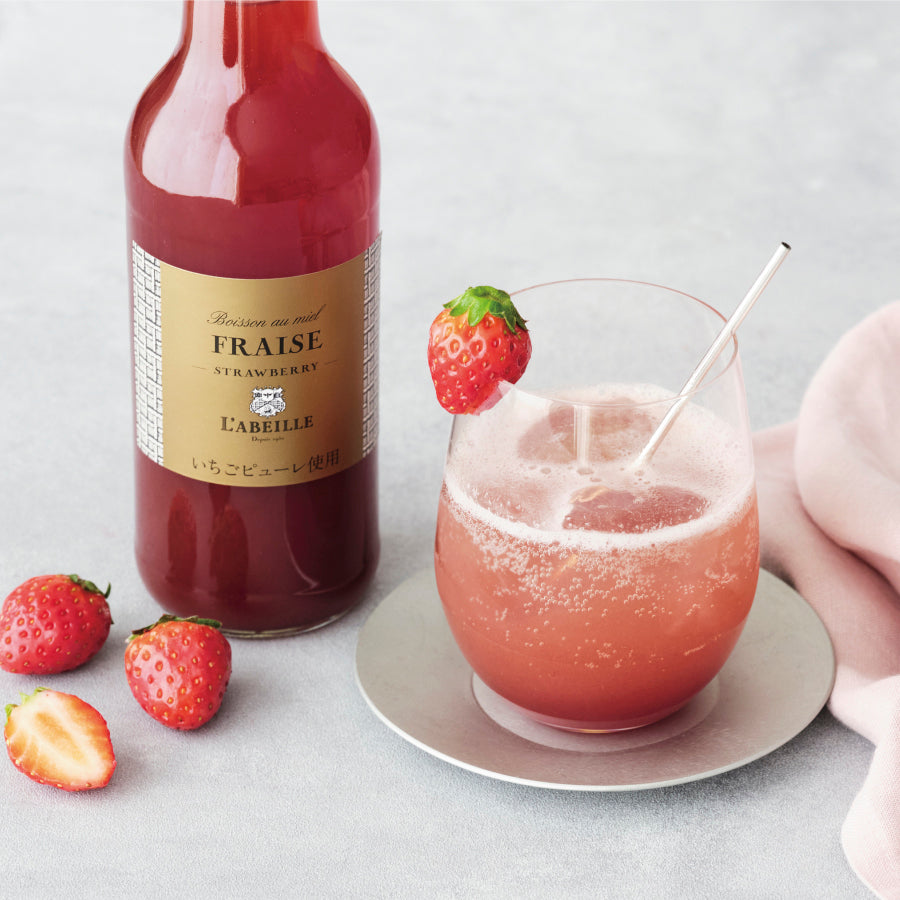 はちみつドリンク いちご 350ml（ブルガリアアカシア）