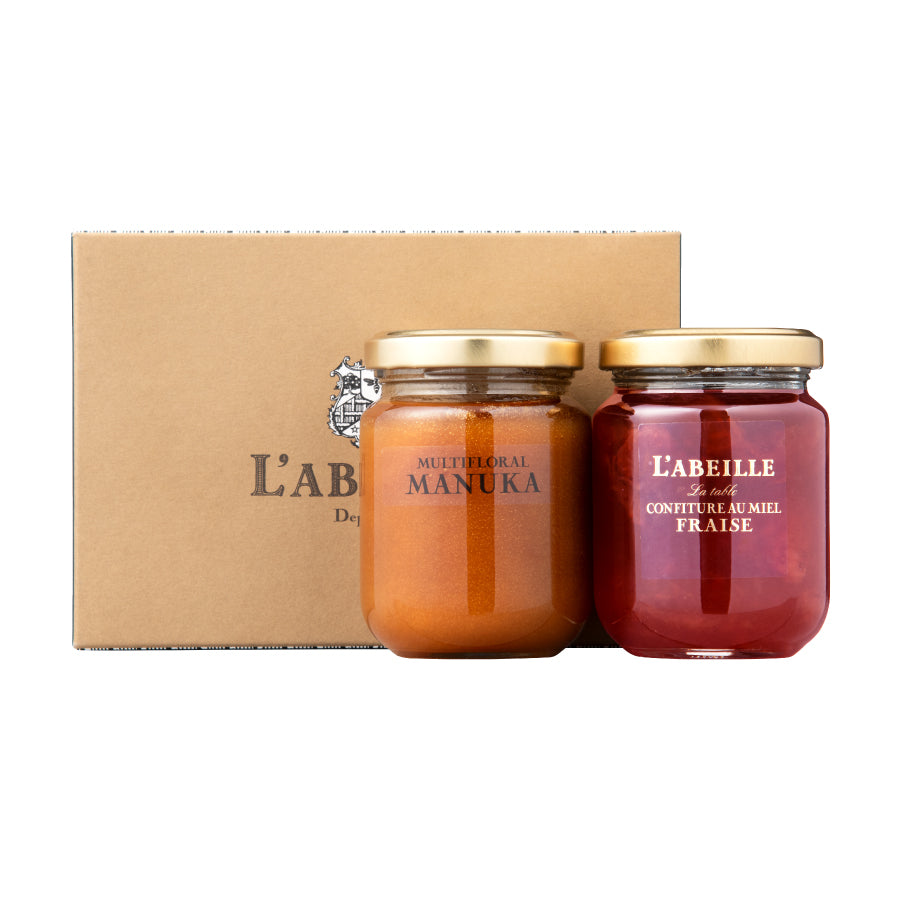 マヌカはちみつ・コンフィチュールギフト デュオ