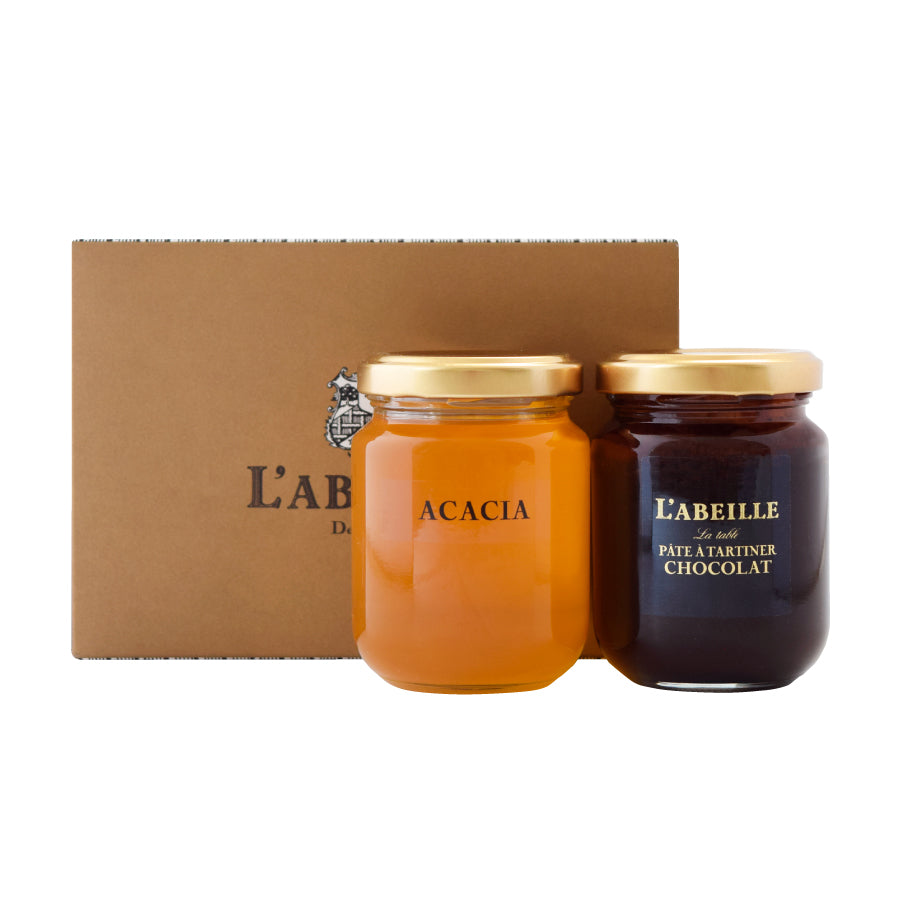 【バレンタイン】はちみつ ペーストギフト デュオ (アカシア)