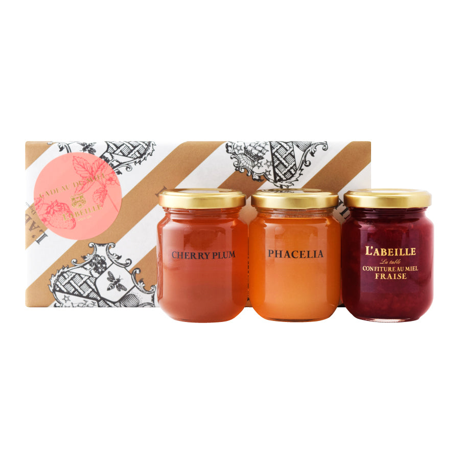 【春の贈り物】はちみつコンフィチュールギフト トリオ