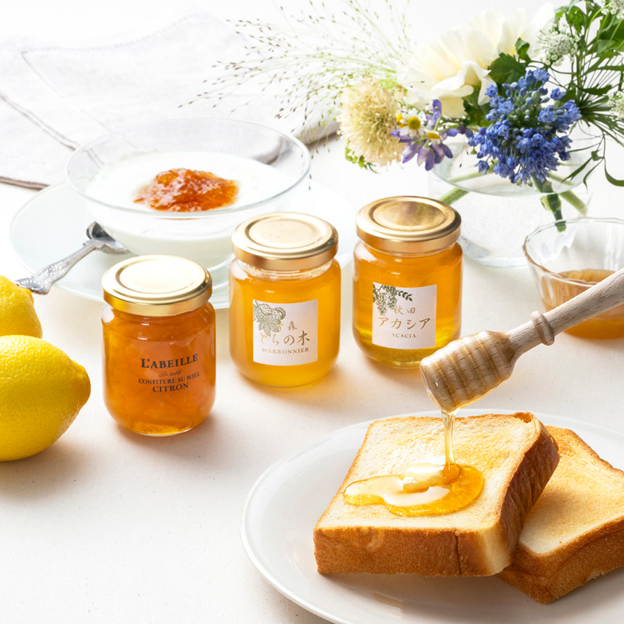 国産はちみつコンフィチュールギフト トリオ（とち）