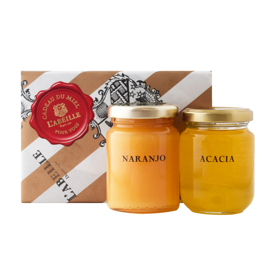 【母の日】はちみつギフトデュオ（スペインオレンジ）