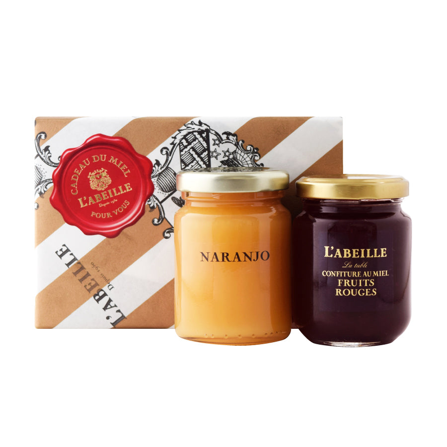 【母の日】はちみつコンフィチュールギフトデュオ（スペインオレンジ）