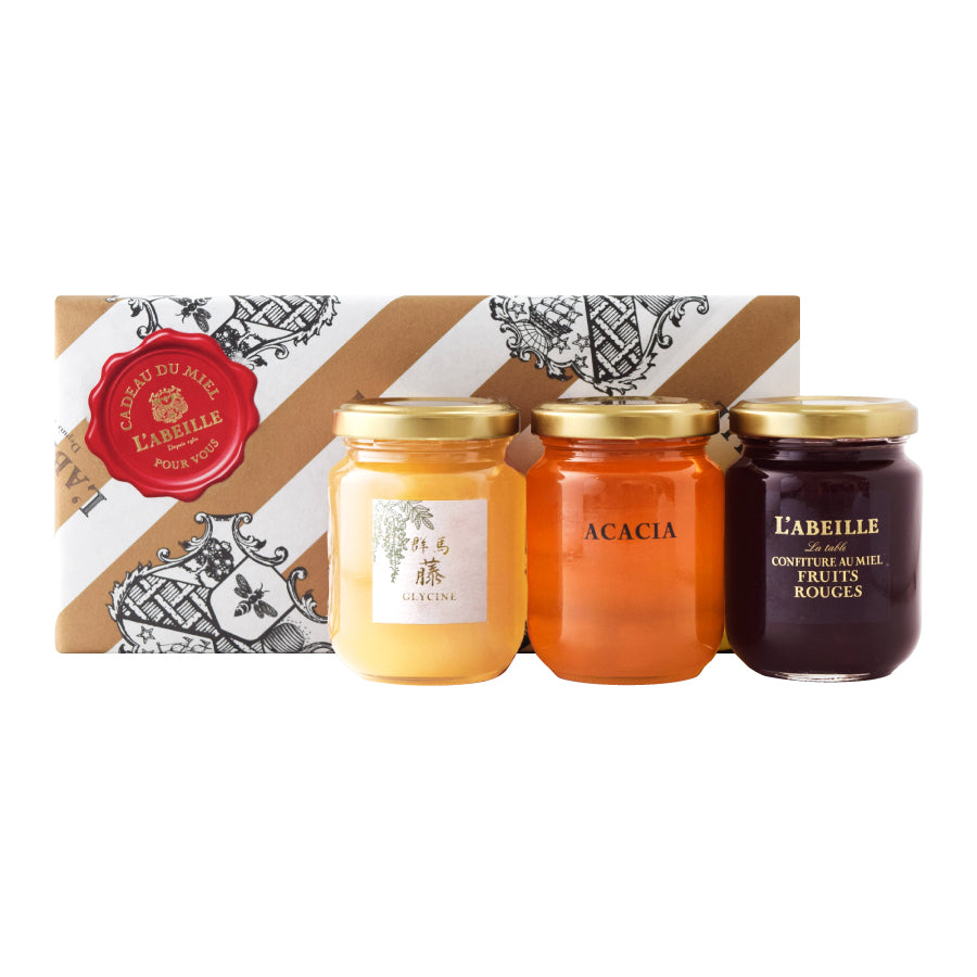 【母の日】はちみつコンフィチュールギフトトリオ（群馬藤）