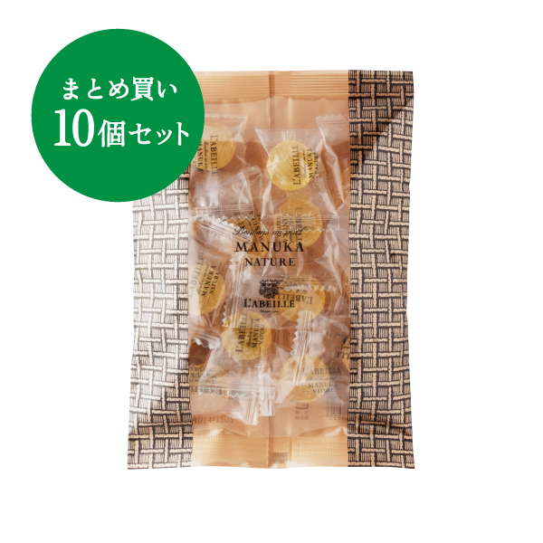 【NODO MIEL PROJECT】マヌカキャンディ プレーン10個セット
