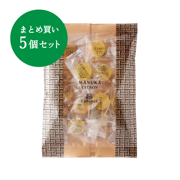 【NODO MIEL PROJECT】マヌカキャンディ レモン5個セット