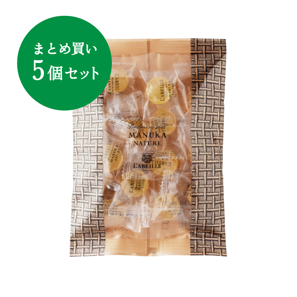 【NODO MIEL PROJECT】マヌカキャンディ プレーン5個セット